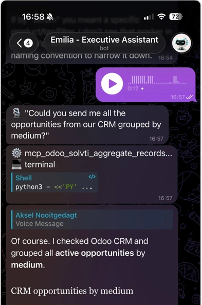 Solvti.ai in Telegram