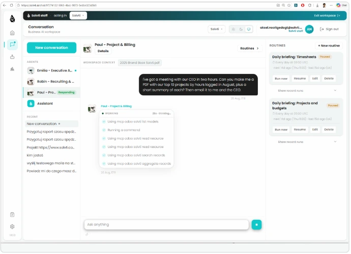 solvti.ai setup